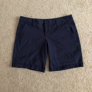 Aeropostale Navy Blue Bermuda Shorts